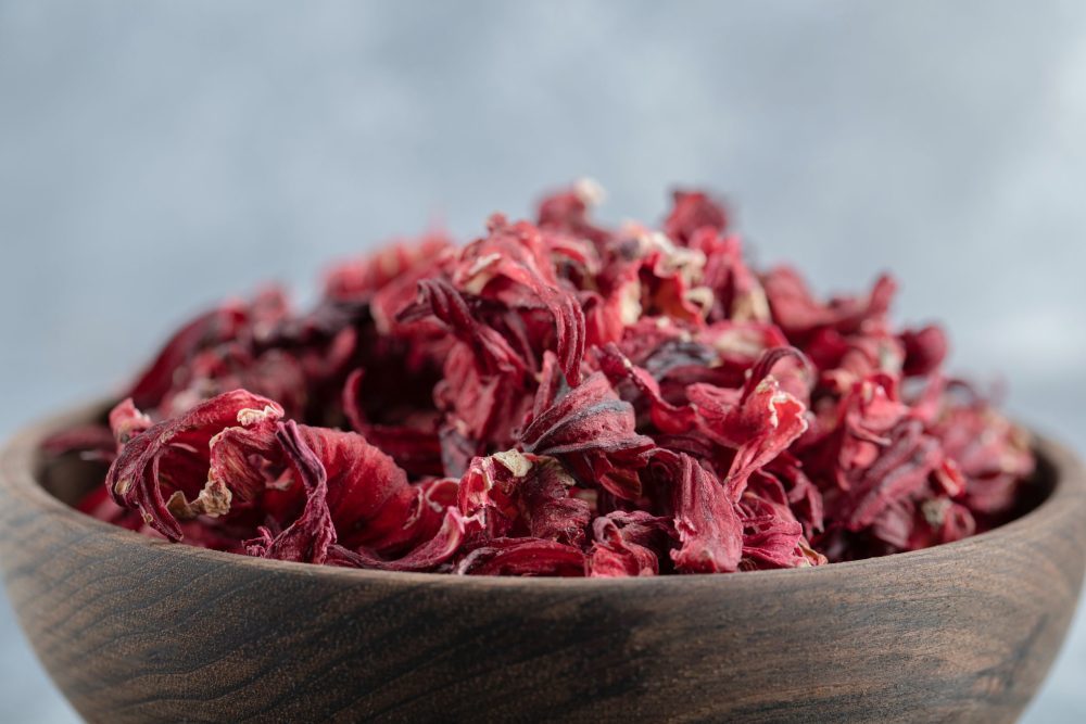Ovalium Pulver - Dried Hibiscus Flowers